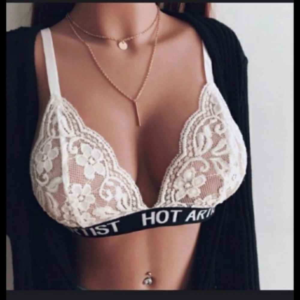 HOT SEXY LACE BANDAGE LINGERIE CORSET PUSH UP